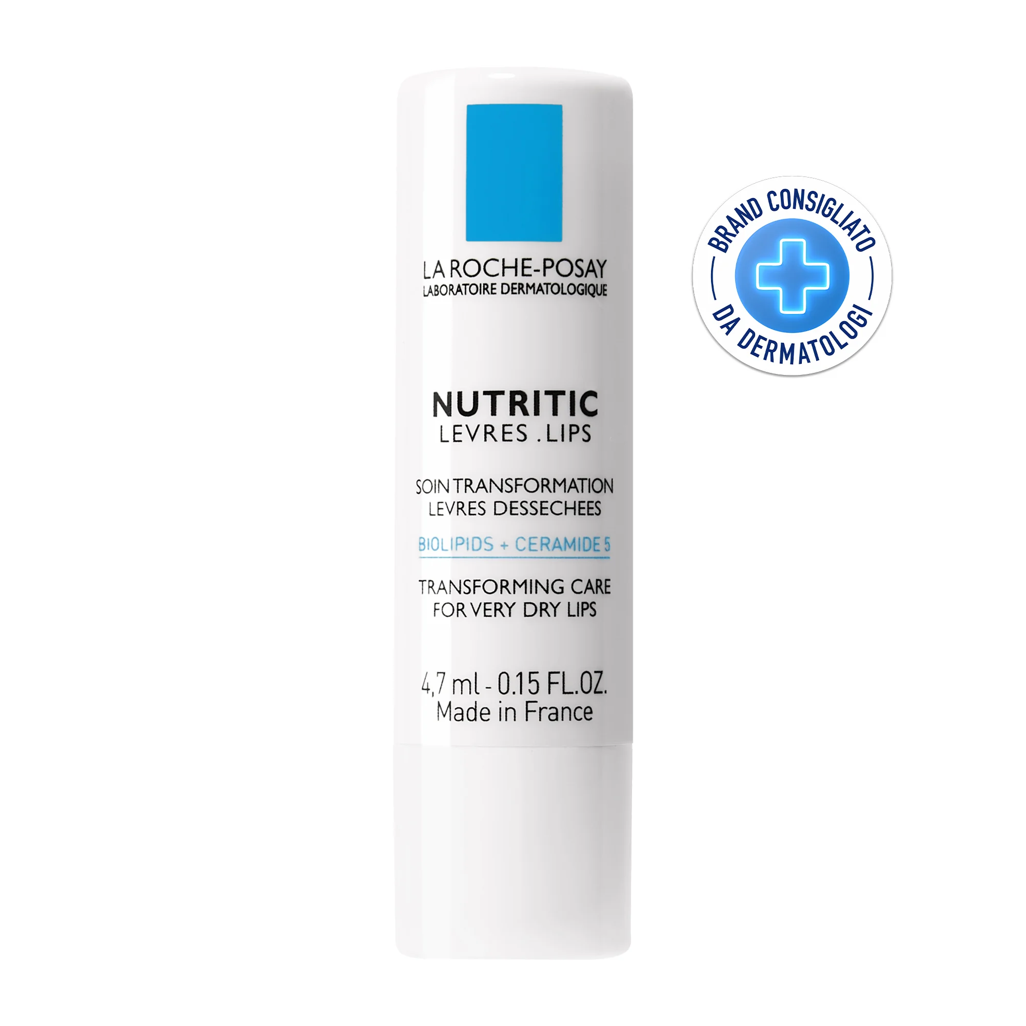 La Roche Posay Nutritic Stick Labbra 4.7 Ml Labbra molto secche