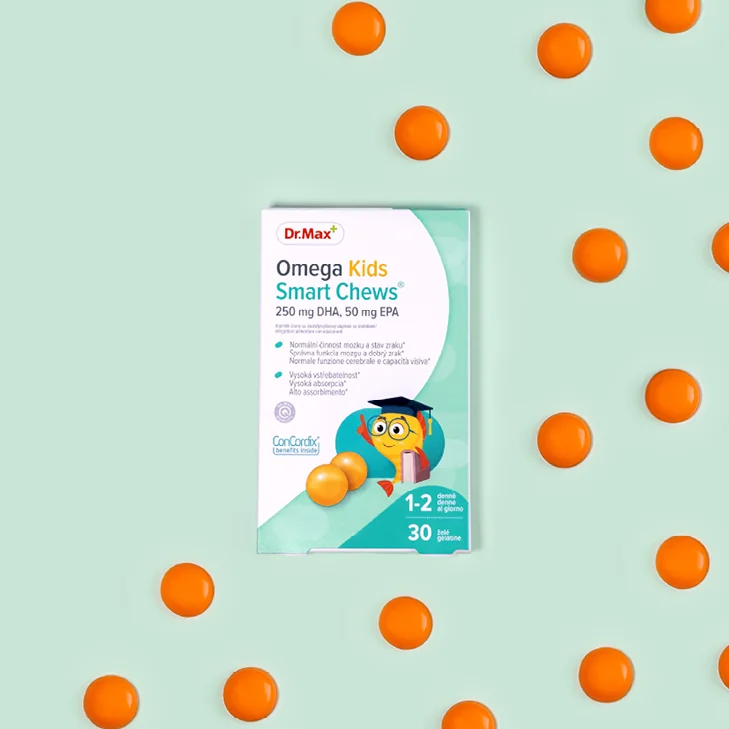 Dr. Max Omega Kids 30 Caramelle Sistema Immunitario dei Bambini