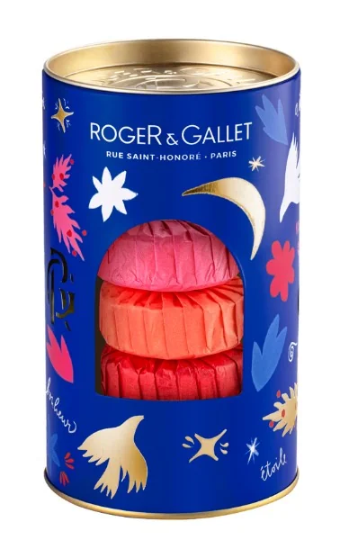 Roger & Gallet Set Noel 3 Savons Saponi Mani e Corpo