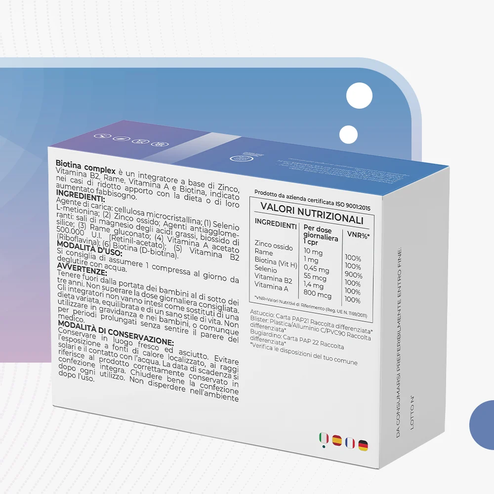 T-Rex Biotina Complex 160Cpr Con Vitamina B2