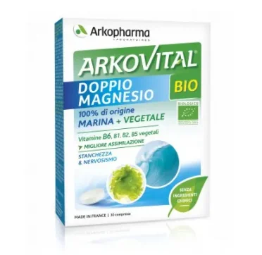 Arkopharma Arkovital Doppio Magn Bio30 Compresse Stanchezza e Affaticamento