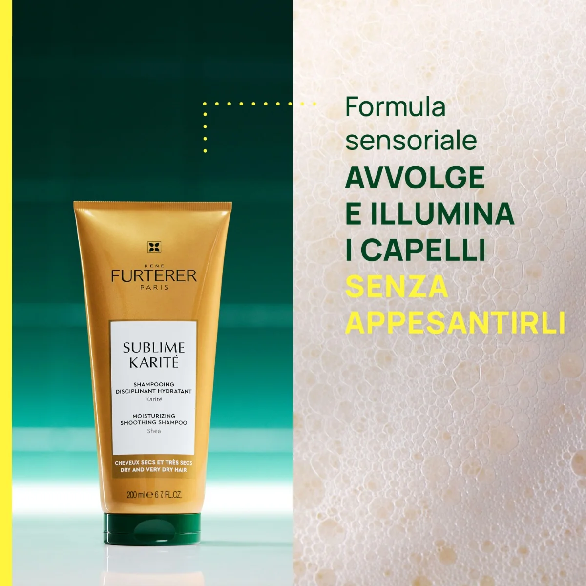 Rene Furterer Sublime Karite Shampoo Disciplinante 200 Ml