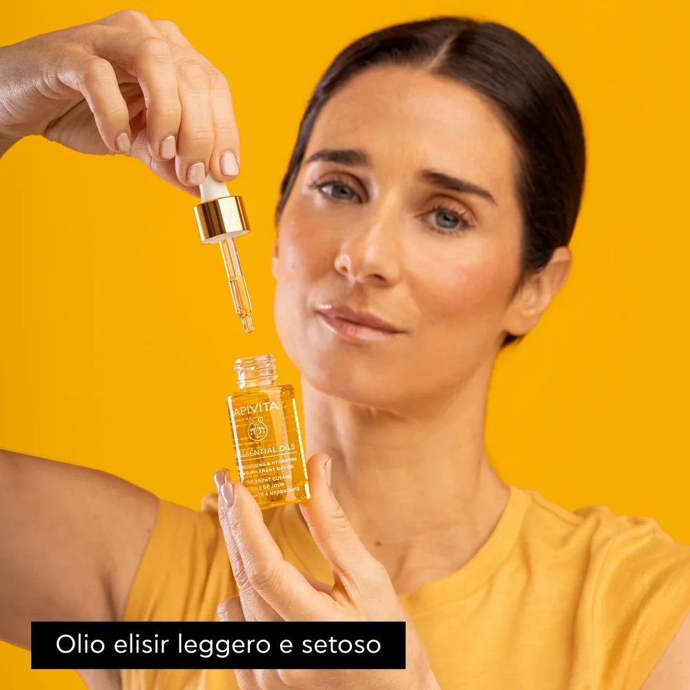 Apivita Beessential Oils Day Oil 15 ml Rinforzante e Idratante