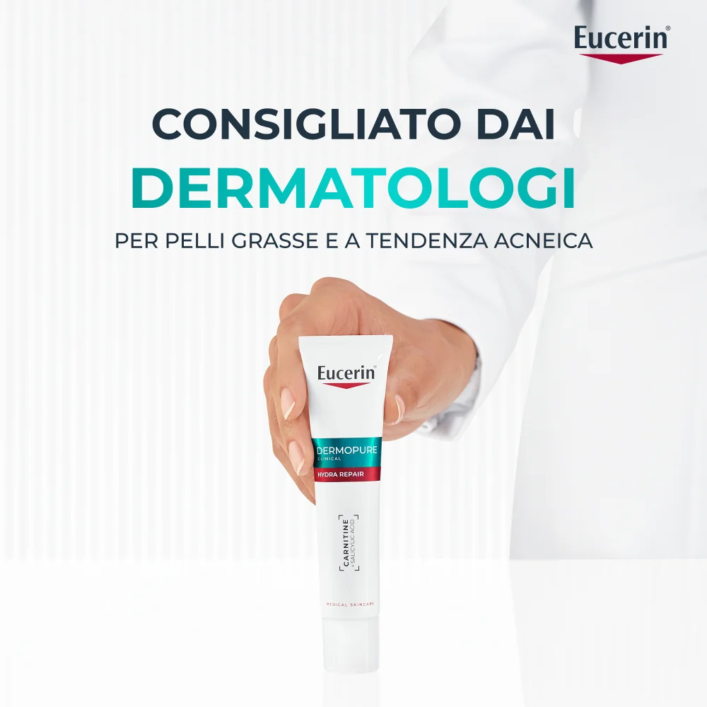 Dermopure Clinical Hydra Repair Trattamento Lenitivo 50Ml Pelle Grassa a Tendenza Acneica