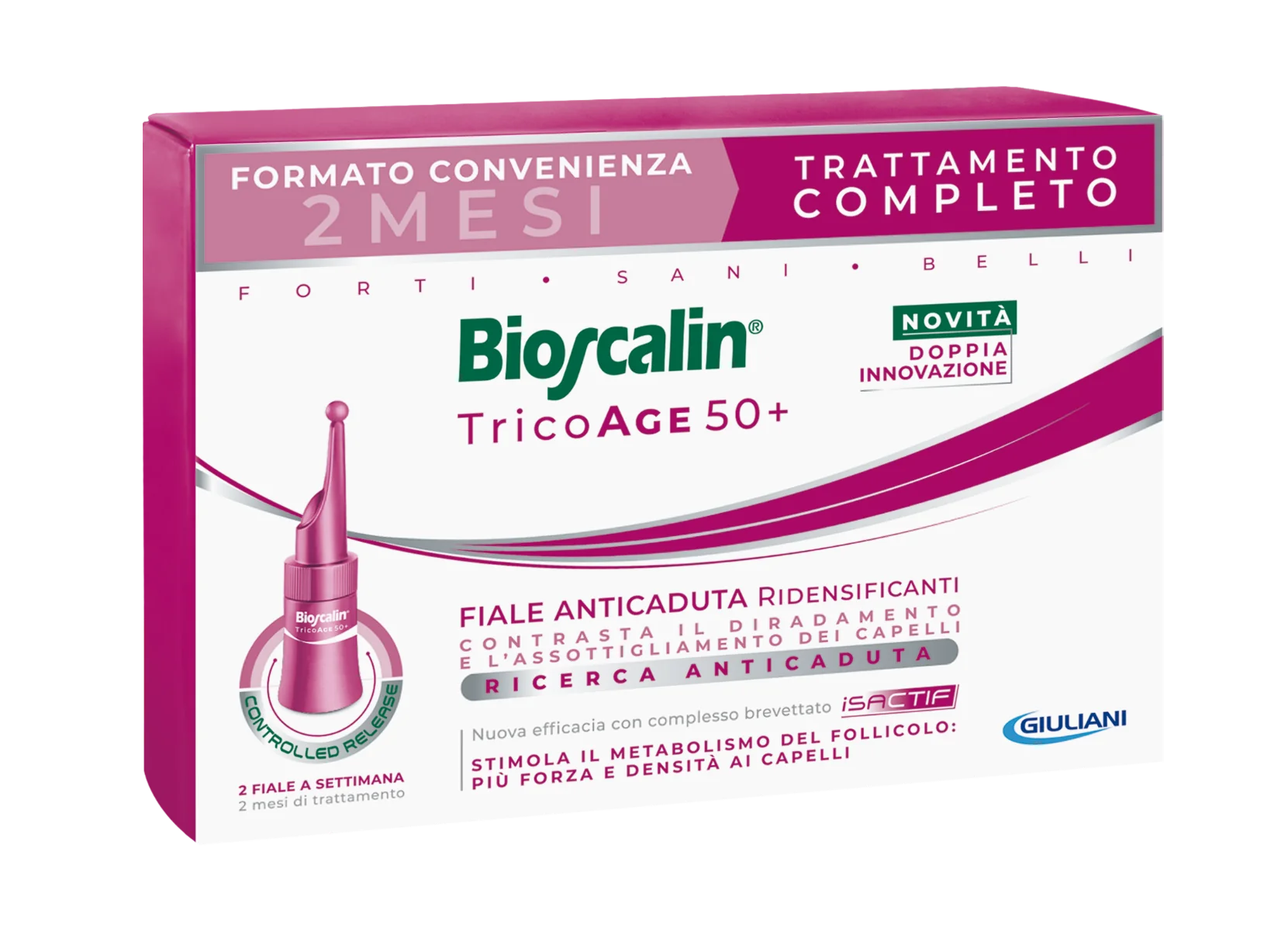 Bioscalin Tricoage Fiale Doppia Fiale Anticaduta