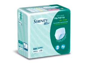 Serenity Soft Dry Pull Up Be Free Pannolone Mutandina Super Taglia L 10 Pezzi 