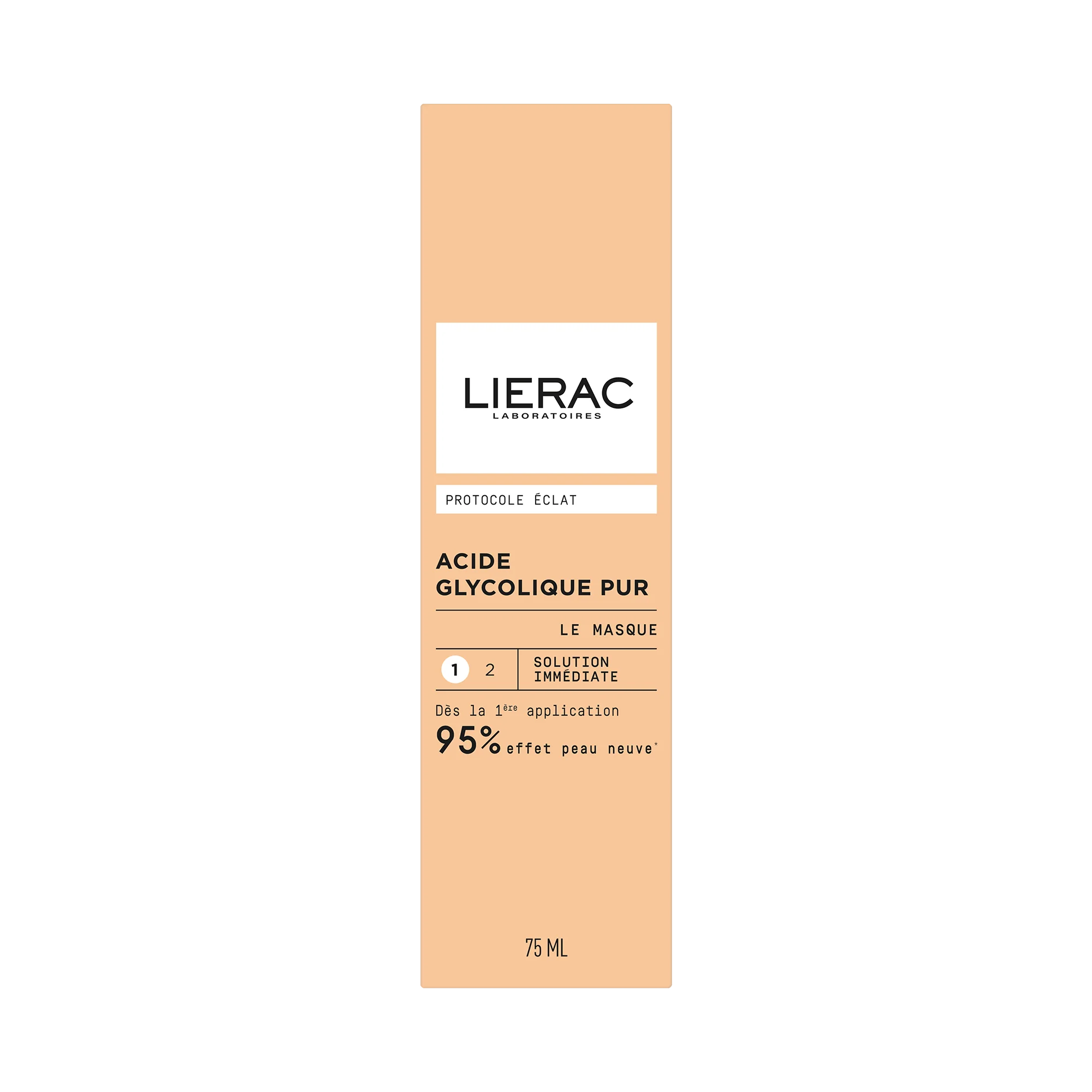 Lierac Protocollo Luminosità - La Maschera Peeling Boost di Luminosità 75 ml Leviga e Uniforma