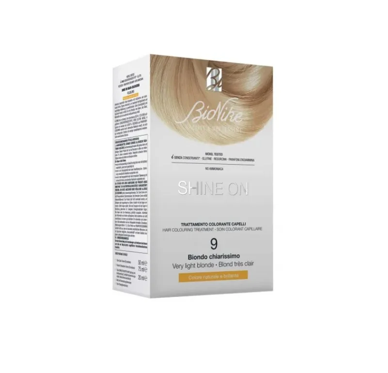 Bionike Shine On 9 Biondo Chiaro Trattamento Colorante Capelli