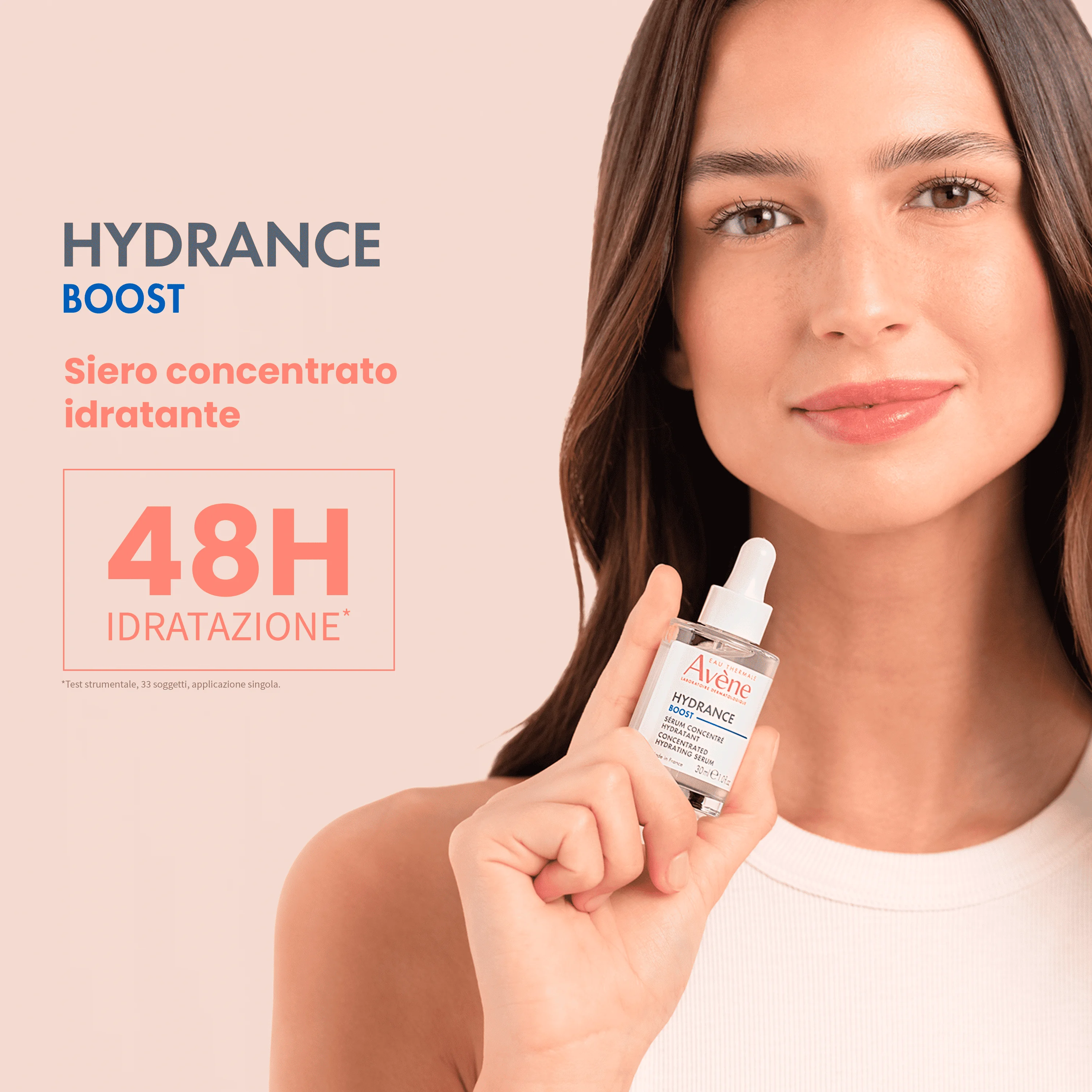 Eau Thermale Avene Hydrance Boost Siero Concentrato Idratante 30 ml Pelle Disidratata