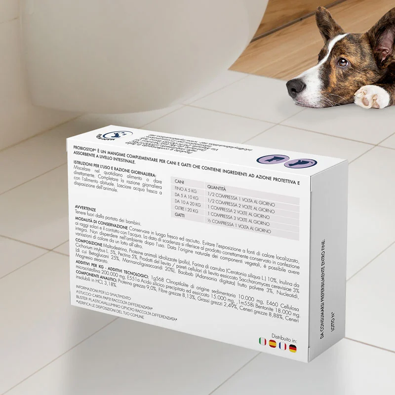 Suprapet Probiostop 30Cpr Azione Protettiva e Gastroprotettiva