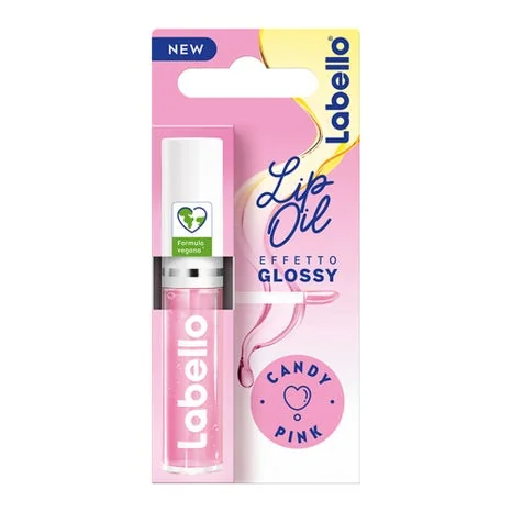 Labello Lip Oil Candy Pink 5,5 ml Labbra Morbide ed Idratate