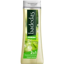 Badedas Fresh 2In1 Shampoo&Shower Gel 600Ml Detersione Profonda e Delicata