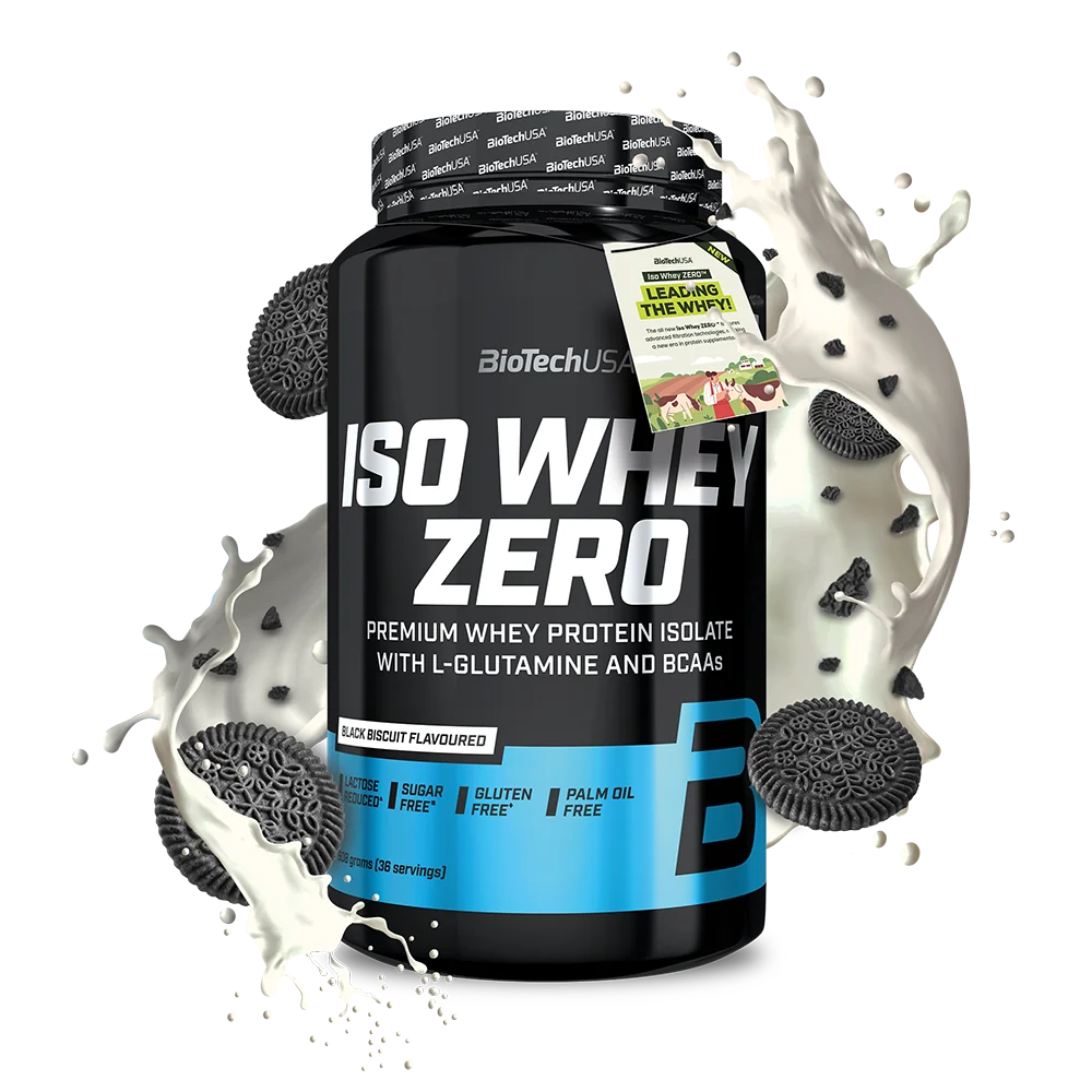 Iso Whey Zero Black Biscuit 908 g Massa Magra