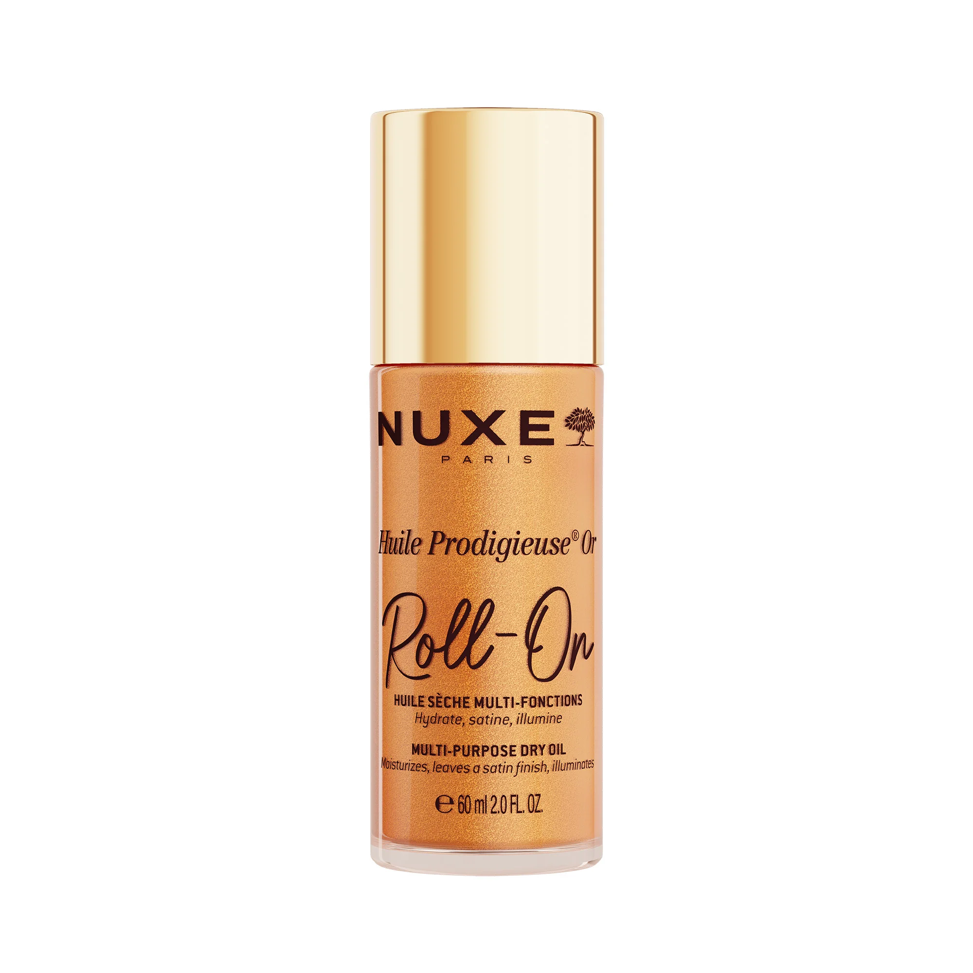 Nuxe Huile Prodigieuse Or Roll-On 60 ml Nutriente multiuso iridescente