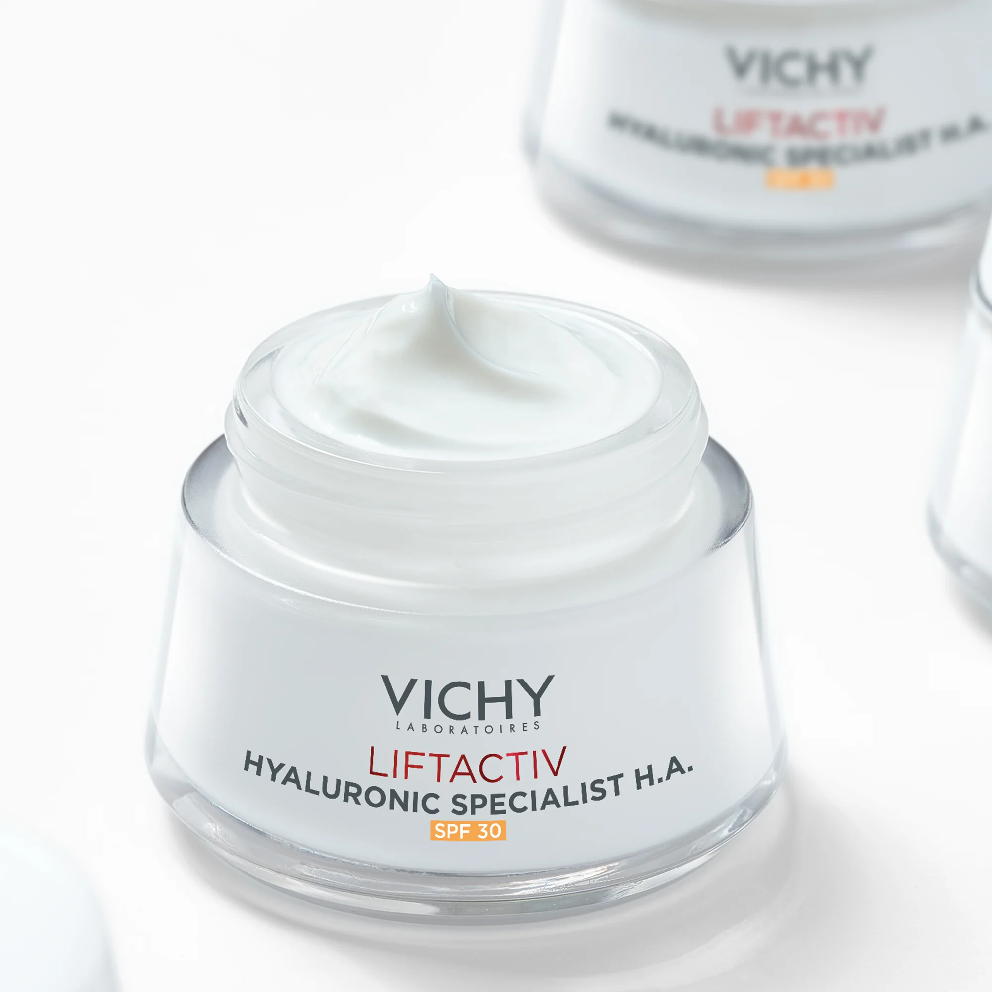 Vichy Liftactiv Supreme Crema Giorno H.A. SPF 30 50 ml Per Correzione di Rughe e Tono