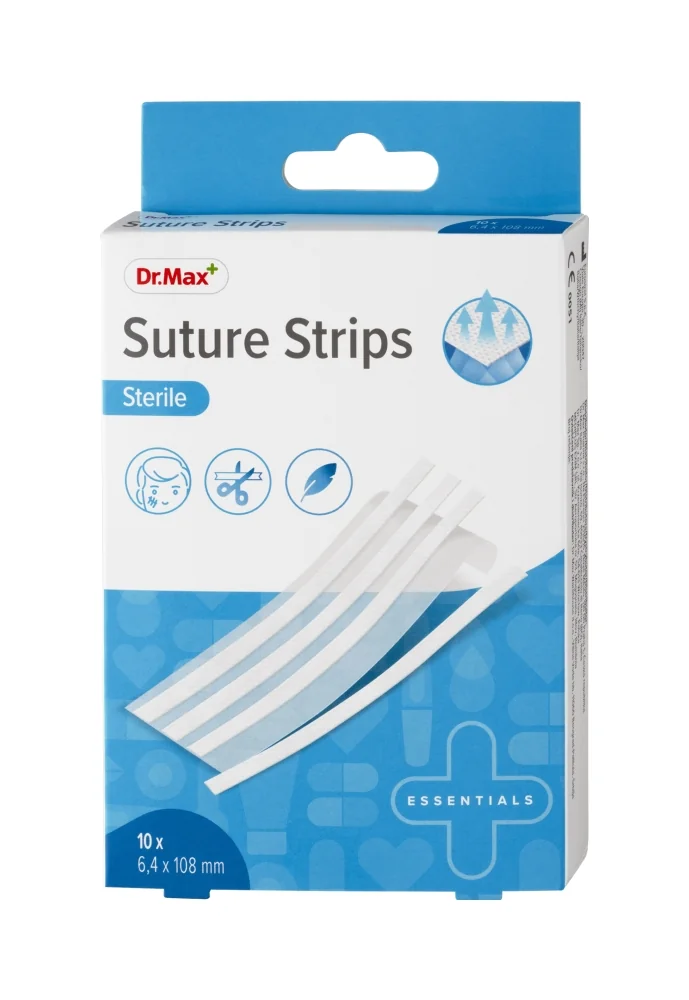 Dr. Max Strisce di Sutura 10 Pezzi 64X108 Chiusura ferite
