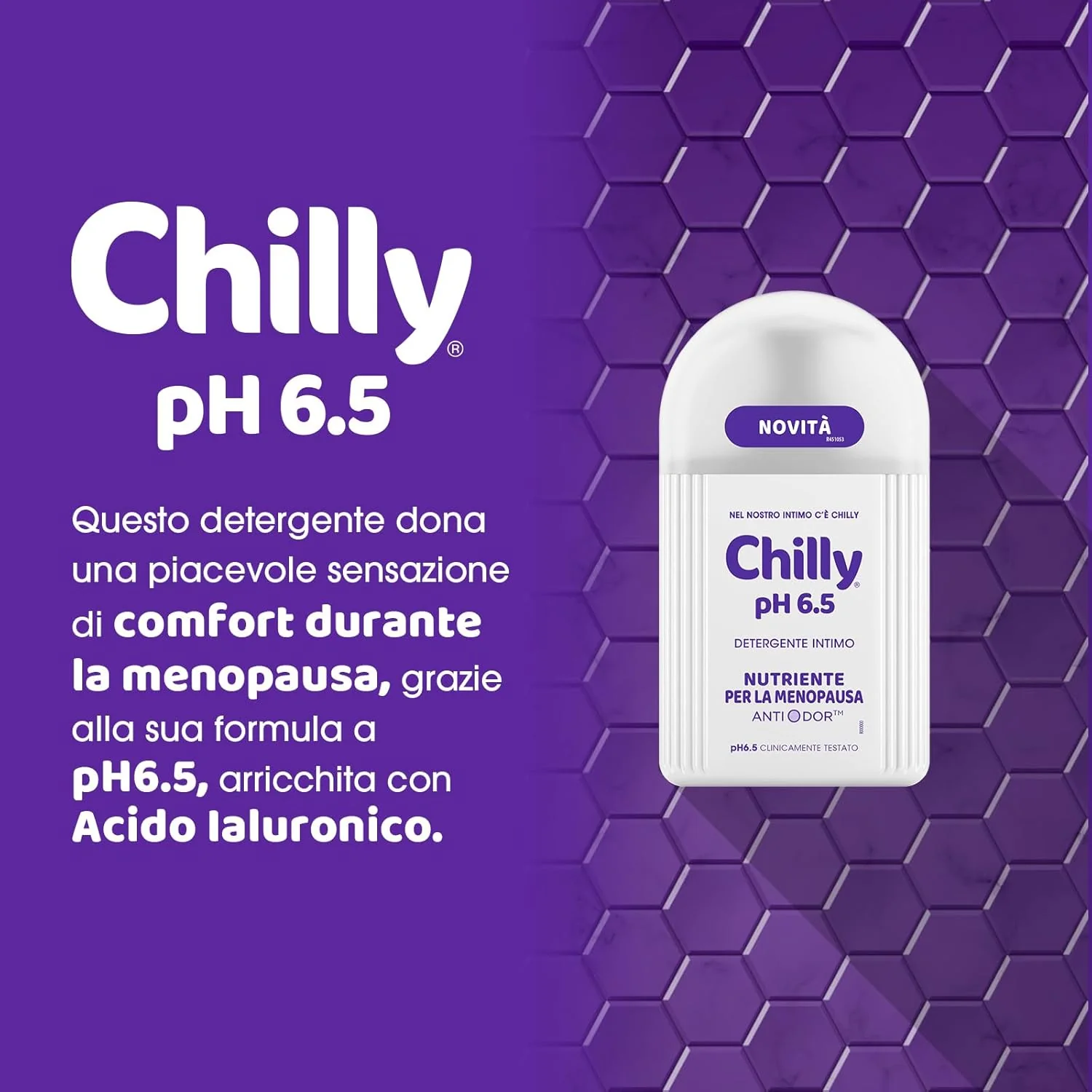 Chilly Detergente Menopausa Ph 6.5 300 Ml