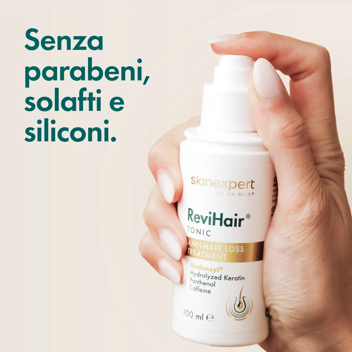 SkinExpert Revihair Tonico 100Ml Trattamento Anticaduta