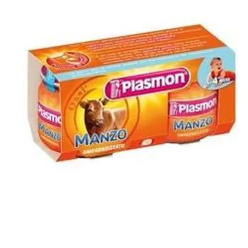 Plasmon Omog Manzo 80 gx2 Pezzi 