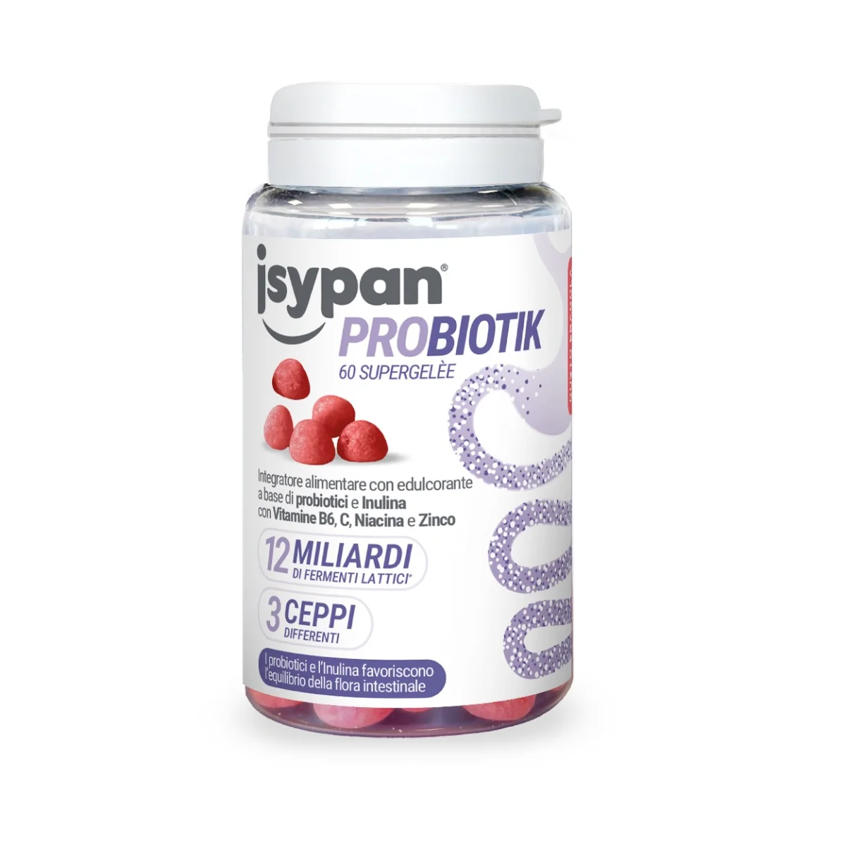 Isypan Probiotik 60 Supergelee Benessere dell’Intestino