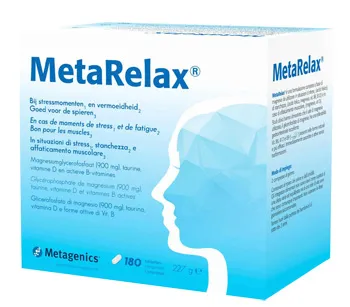 Metarelax 180 Compresse - Integratore Stress e Tensione Muscolare