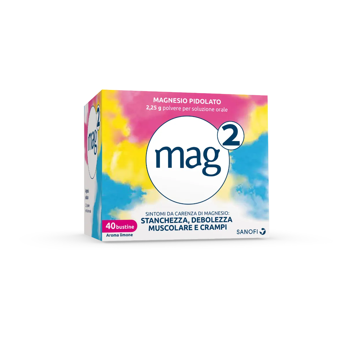 Mag 2 2,25 g Soluzione Orale 40 Bustine Carenze di Magnesio