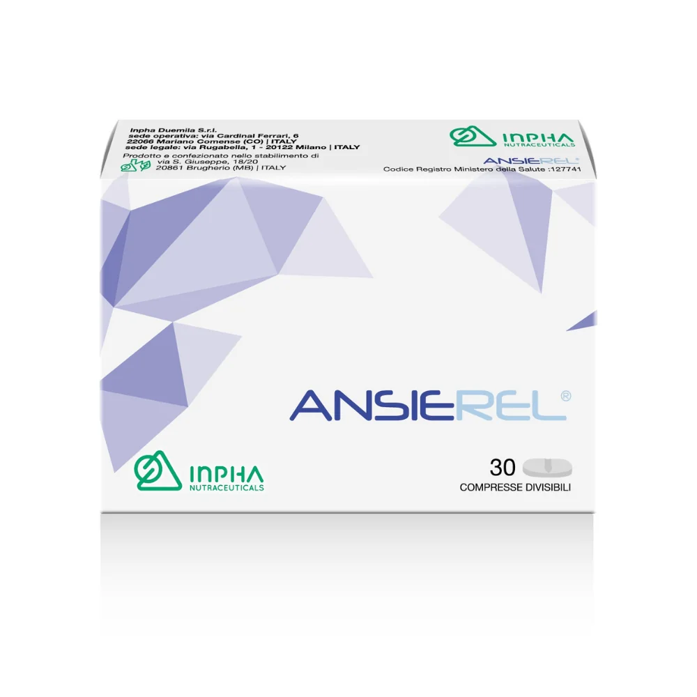 Ansierel Integratore 30 Compresse Rilassamento e Benessere Mentale