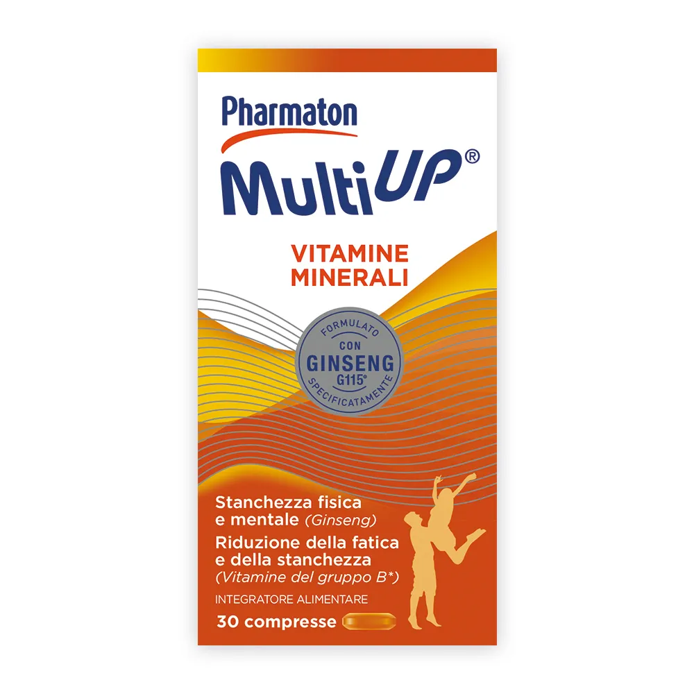 Multiup 30 Compresse Integratore Vitamine e Minerali