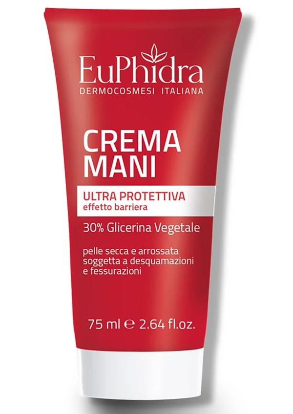 EuPhidra Crema Mani Ultra Protettiva 75 ml Pelle arrossata e desquamata