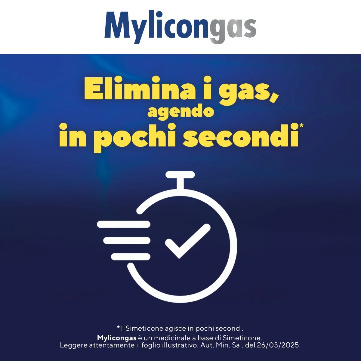 Mylicongas Aerofagia 50 Compresse Per Gonfiore Addominale