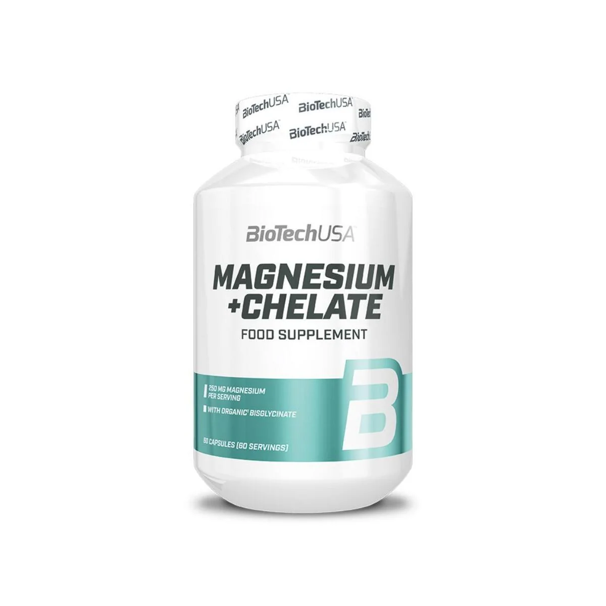 Biotechusa Magnesium + Chelate 60 Capsule Stanchezza e Affaticamento