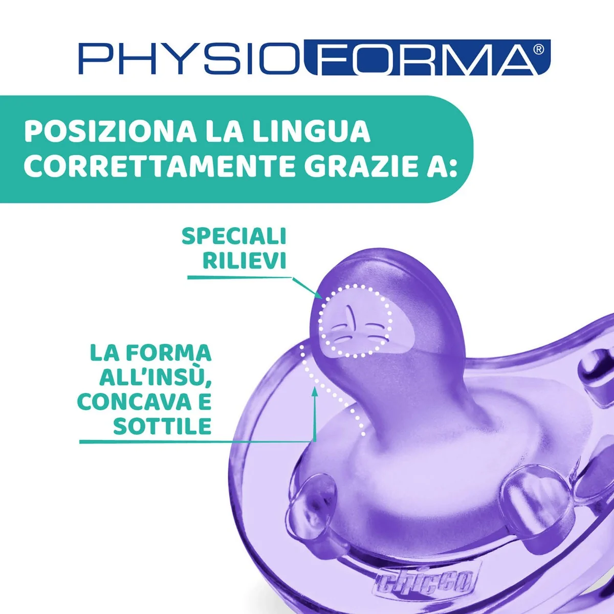 Chicco Gommotto Silicone Rosa 16-36M 2 Pezzi