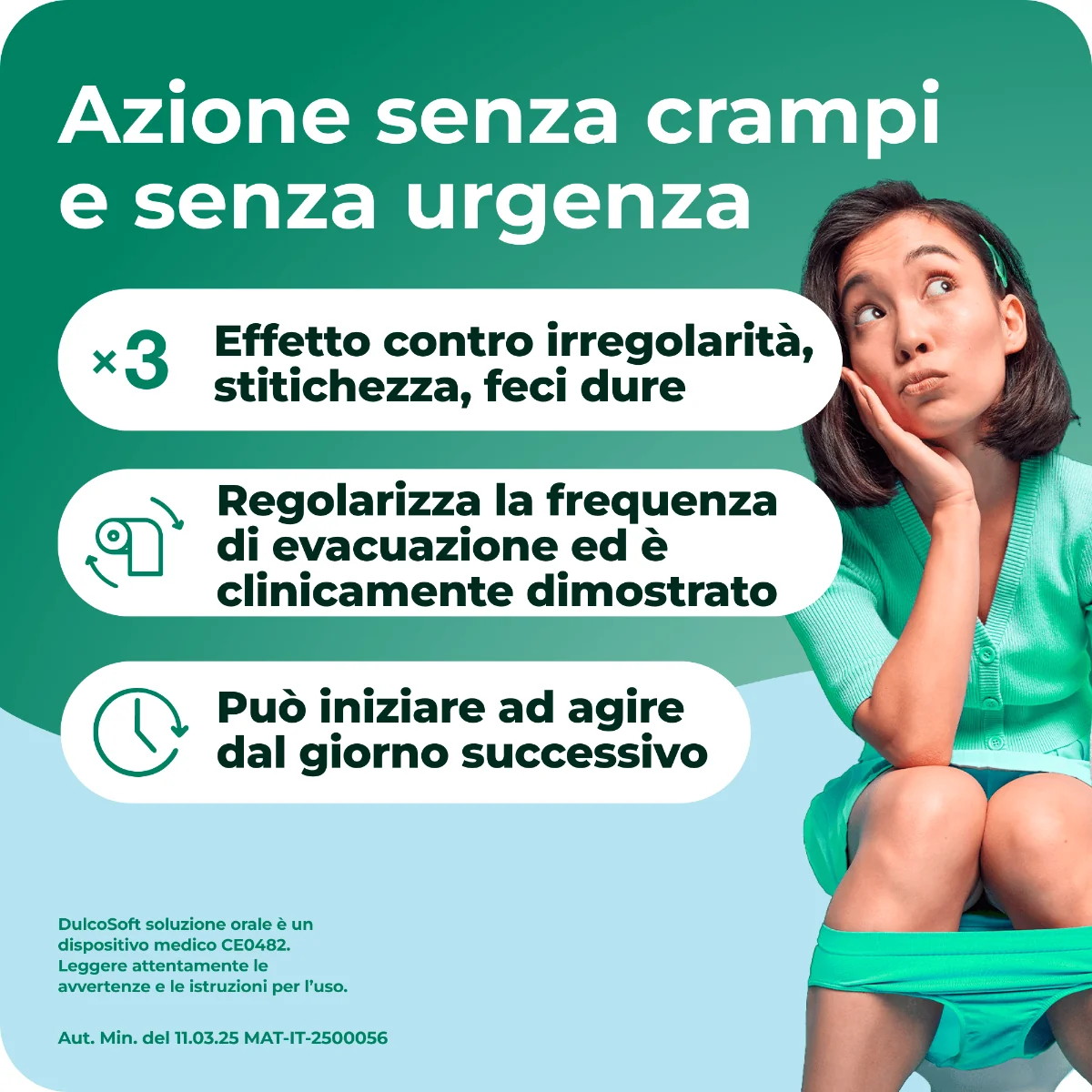 Dulcosoft 20 Bustine Lassativo Delicato