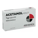 Acetamol Adulti 1 g 10 Supposte