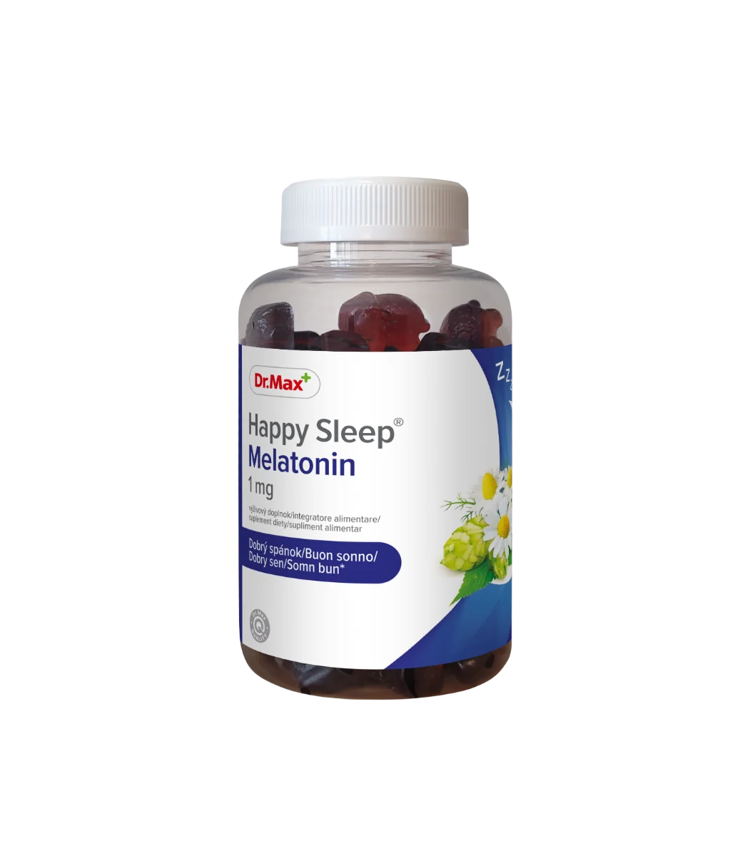 Dr. Max Happy Sleep Melatonina 60 Gummies Sonno e Relax