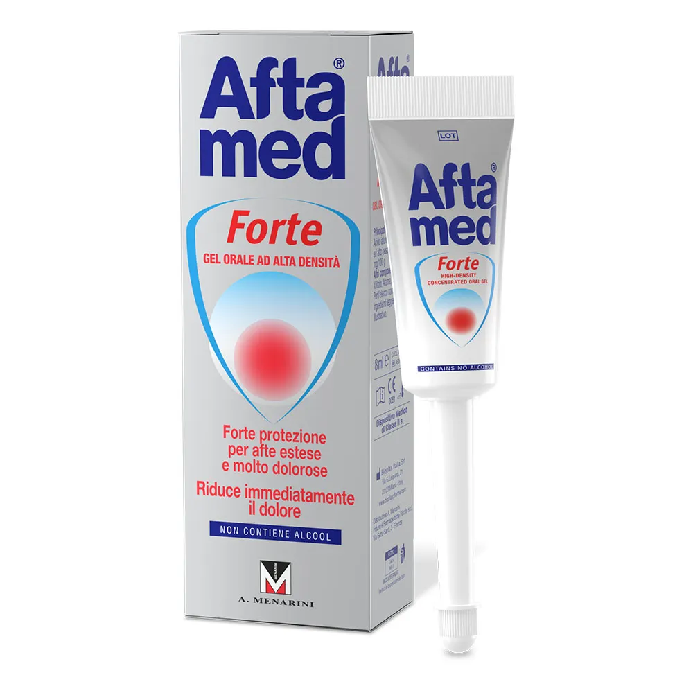 Aftamed Forte Gel Anti-Afte 8 ml Prevenzione Afte