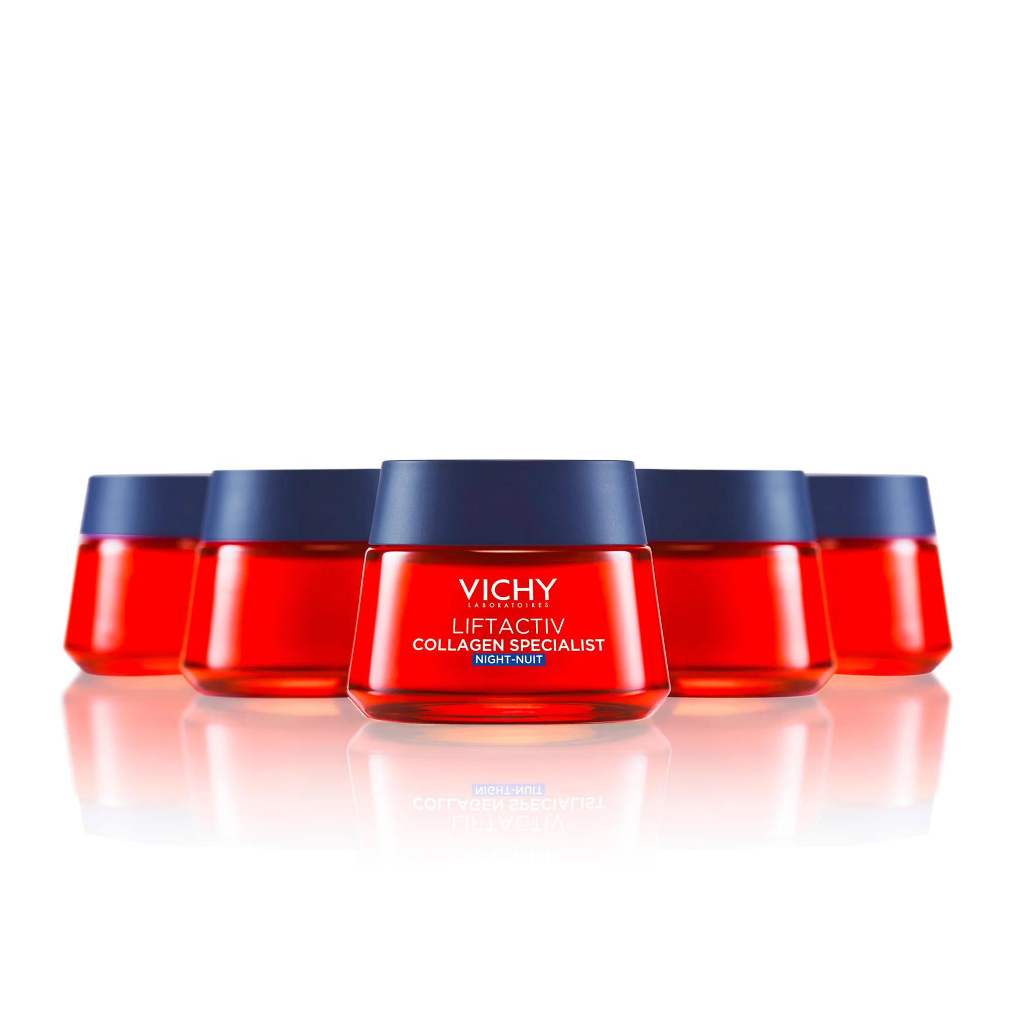 Vichy Liftactiv Collagen Specialist Crema Notte 50 Ml Anti-età con Peptidi Pro-Collagene