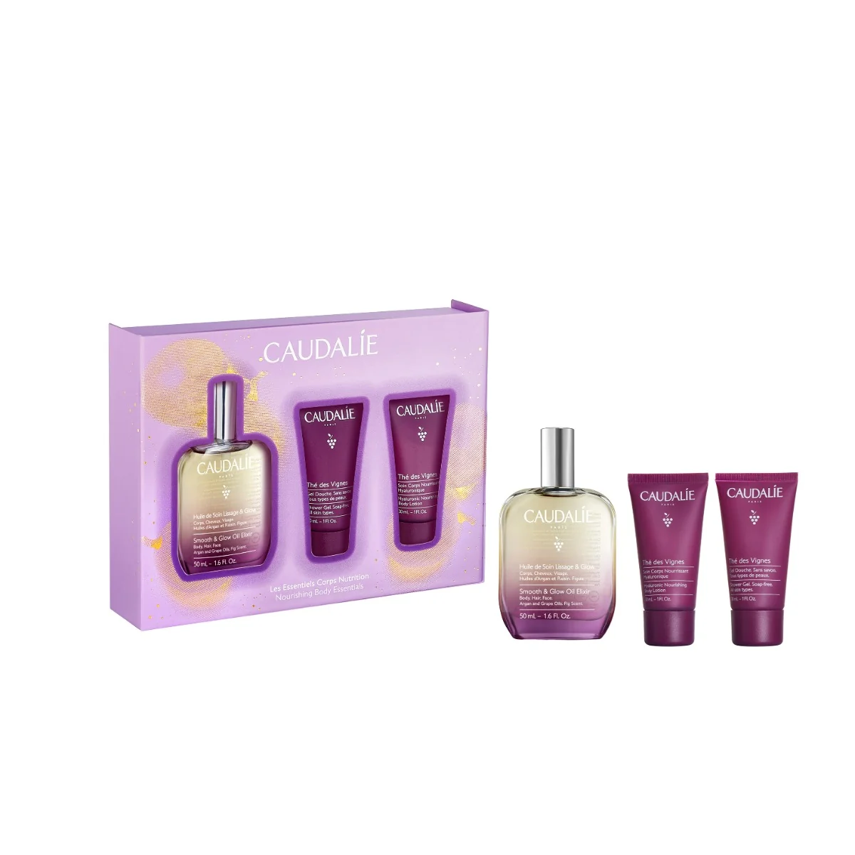 Caudalie Cofanetto Olio Trattante Nutriente 50 ml Xmas 2024 Cura del corpo