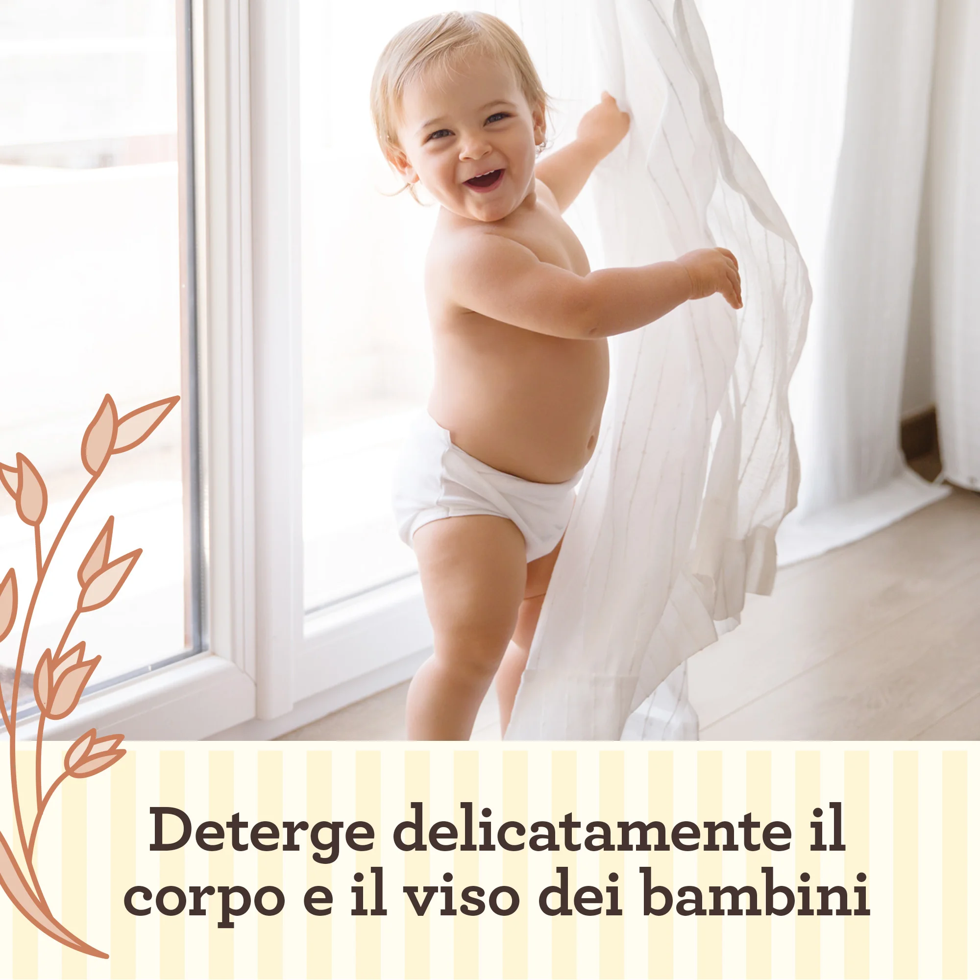 Aveeno Baby Daily Care 72 Salviettine Salviette neonato e bambino umidificate e delicate