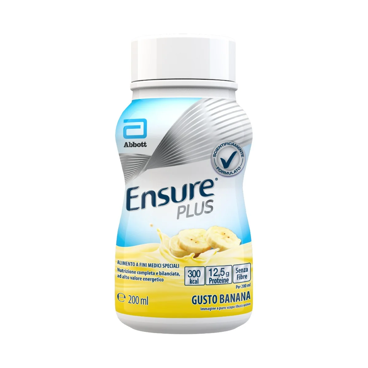 Abbott Ensure Plus Banana 4x200ml Integratore Ipercalorico