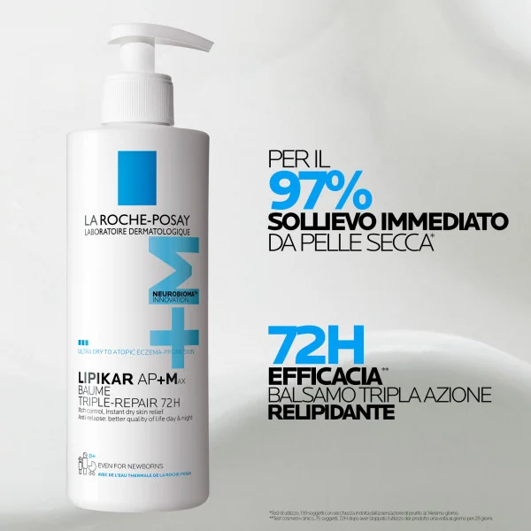 Lipikar Baume Ap+Max 400 Ml Balsamo Corpo Repilidante ad Azione Idratante