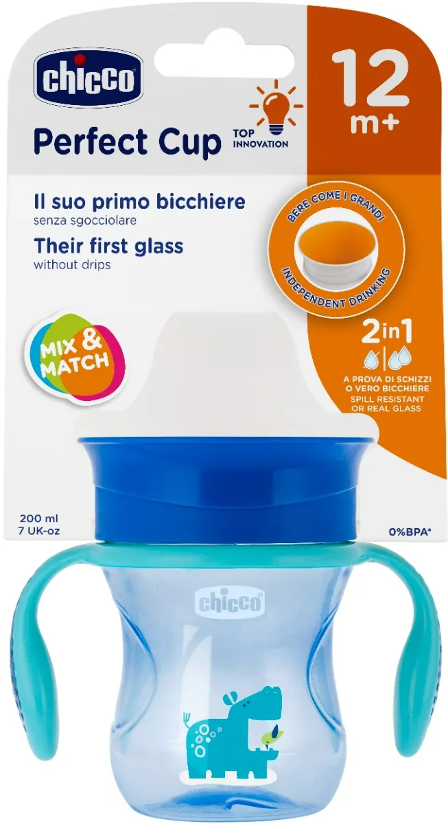 CHICCO PERFECT CUP 12M+ AZZ