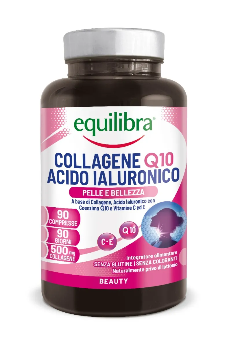 Equilibra Collagene Q10 Acido Ialuronico 90 Compresse Antiage