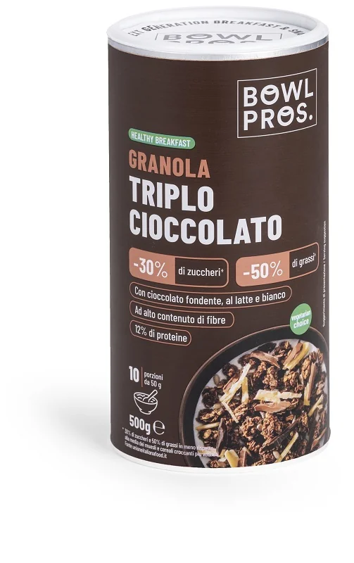 Granola Triplo Cioccolato 500G