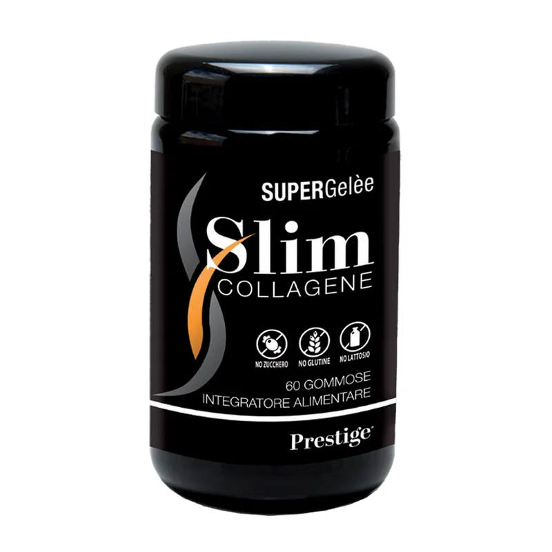 Supergelee Slim Collagene 60 Gommose Integratore alimentare con Collagene e Vitamina C