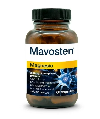 Mavosten Magnesio 60 Capsule Stanchezza e Affaticamento