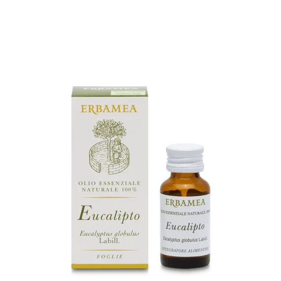 Erbamea Eucalipto Olio Essenziale 10Ml Infezioni delle Vie Aeree