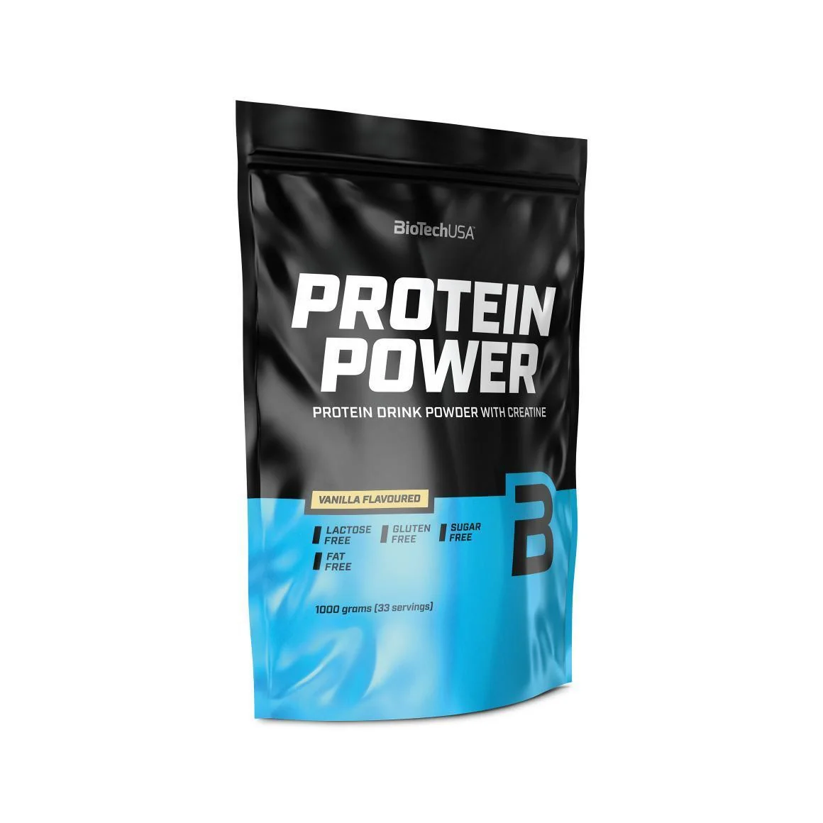 Biotechusa Protein Power Vaniglia 1000 g Massa Muscolare
