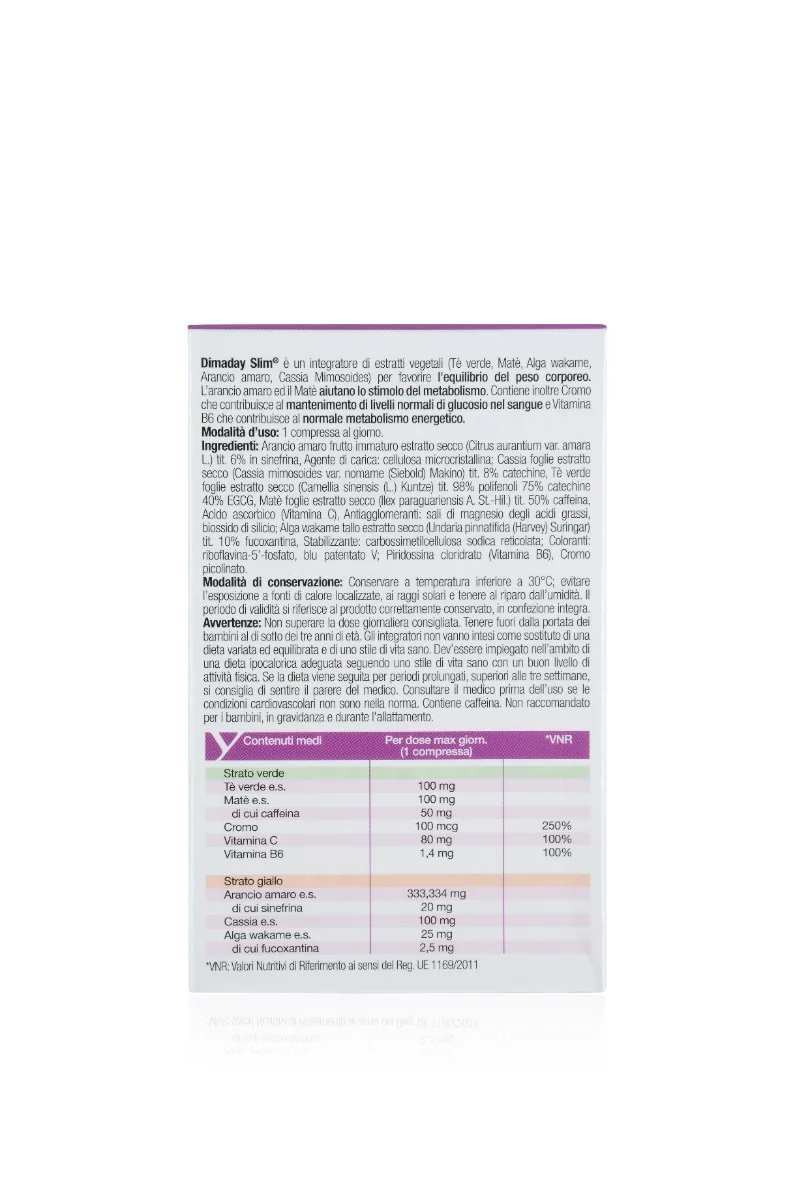 Dimaday Slim 15 Compresse Equilibrio Peso Corporeo