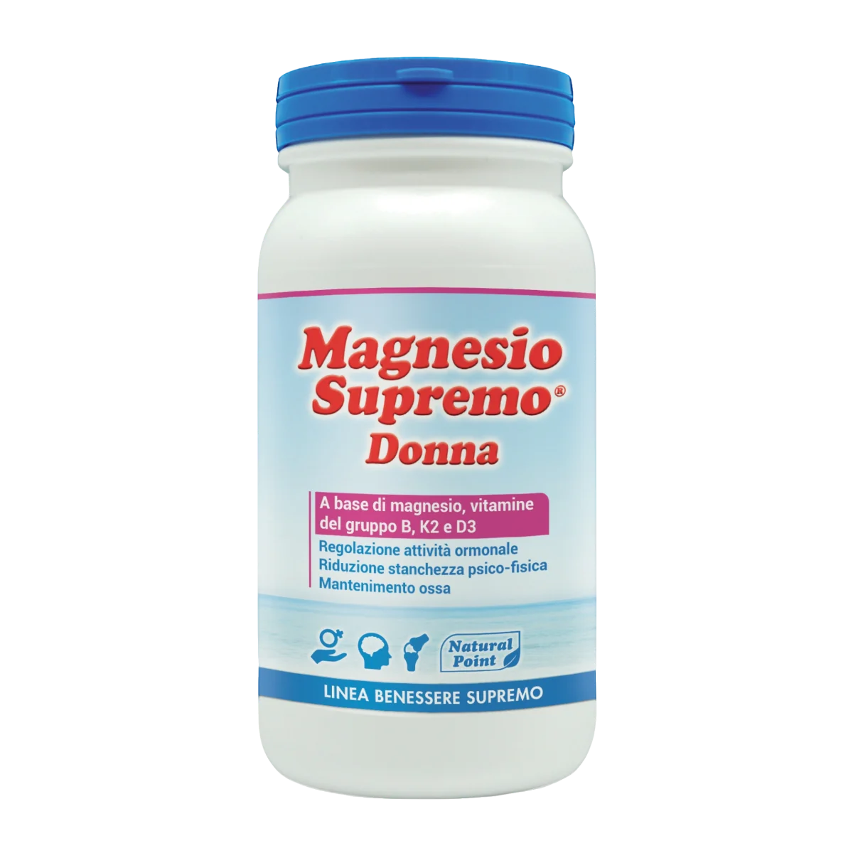 Magnesio Supremo Donna 150 g Integratore Magnesio e Vitamine